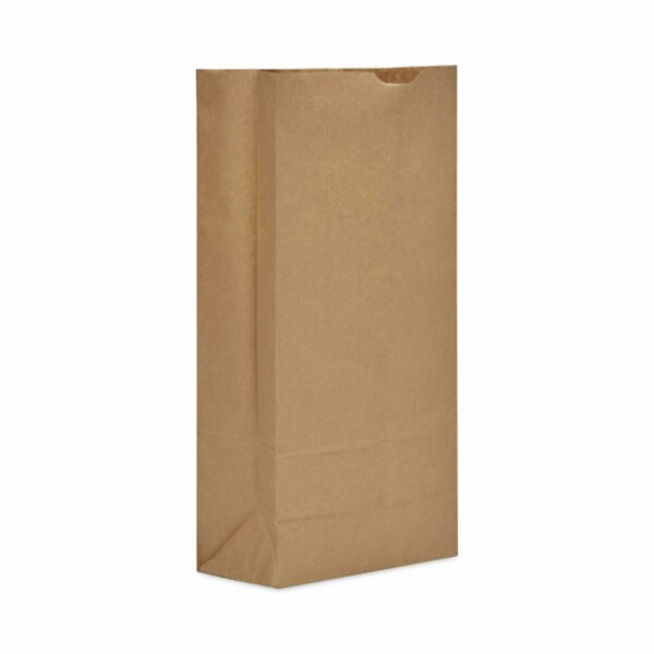 Ajm Packaging Grocery Bag, 13.75 x 24, Brown, 500PK 30925